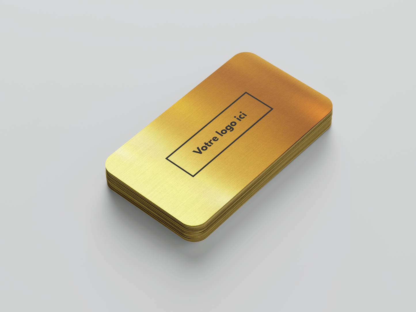 UCARD Luxury Gold - La carte de visite connectée et sans contact