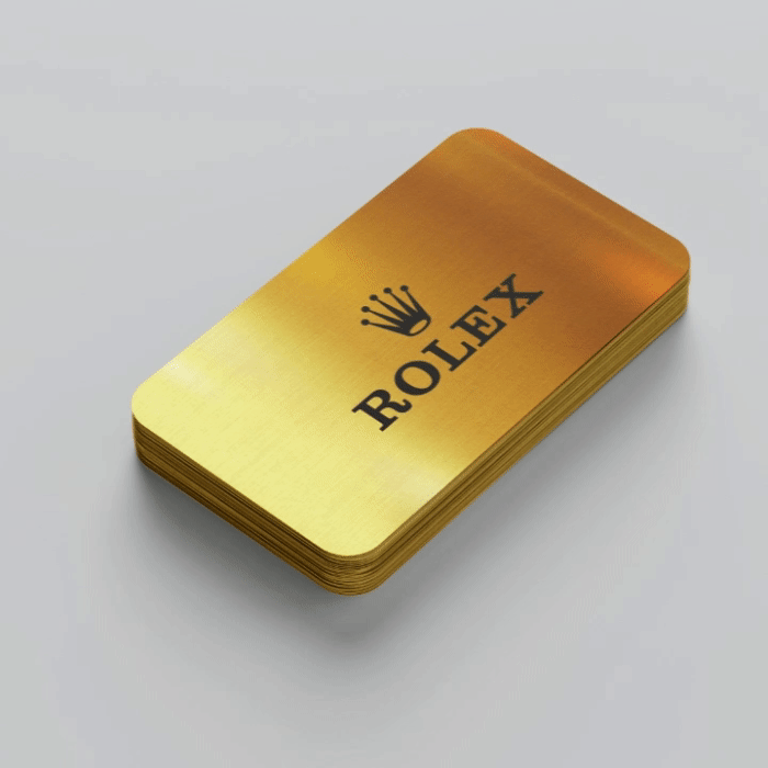 UCARD Luxury Gold - La carte de visite connectée et sans contact